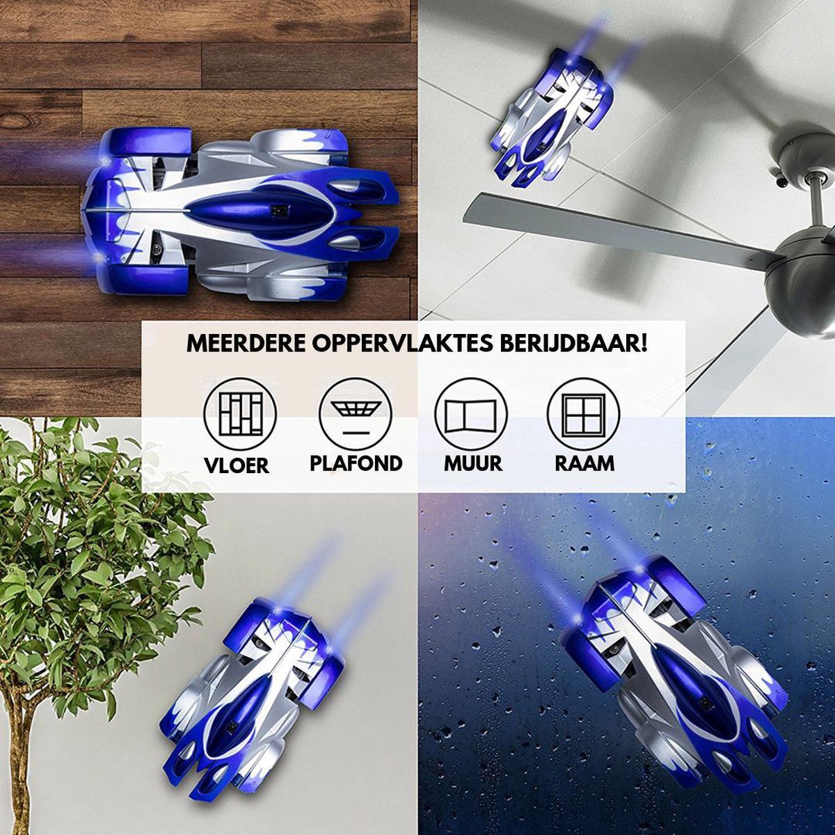 Muur-Klimauto Magische Race