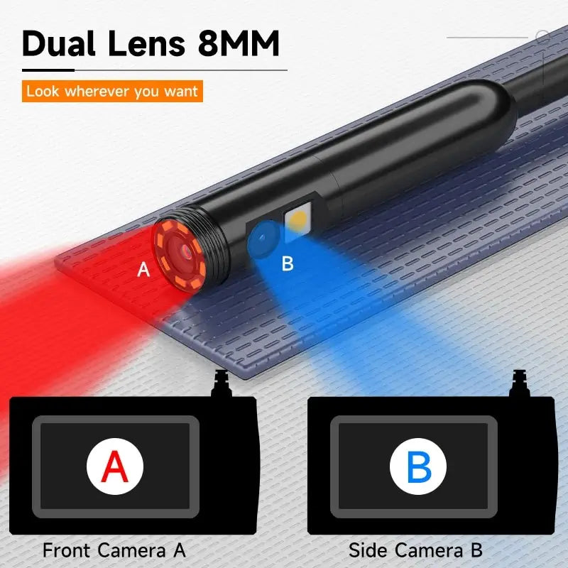 Dual Lens Auto Endoscope