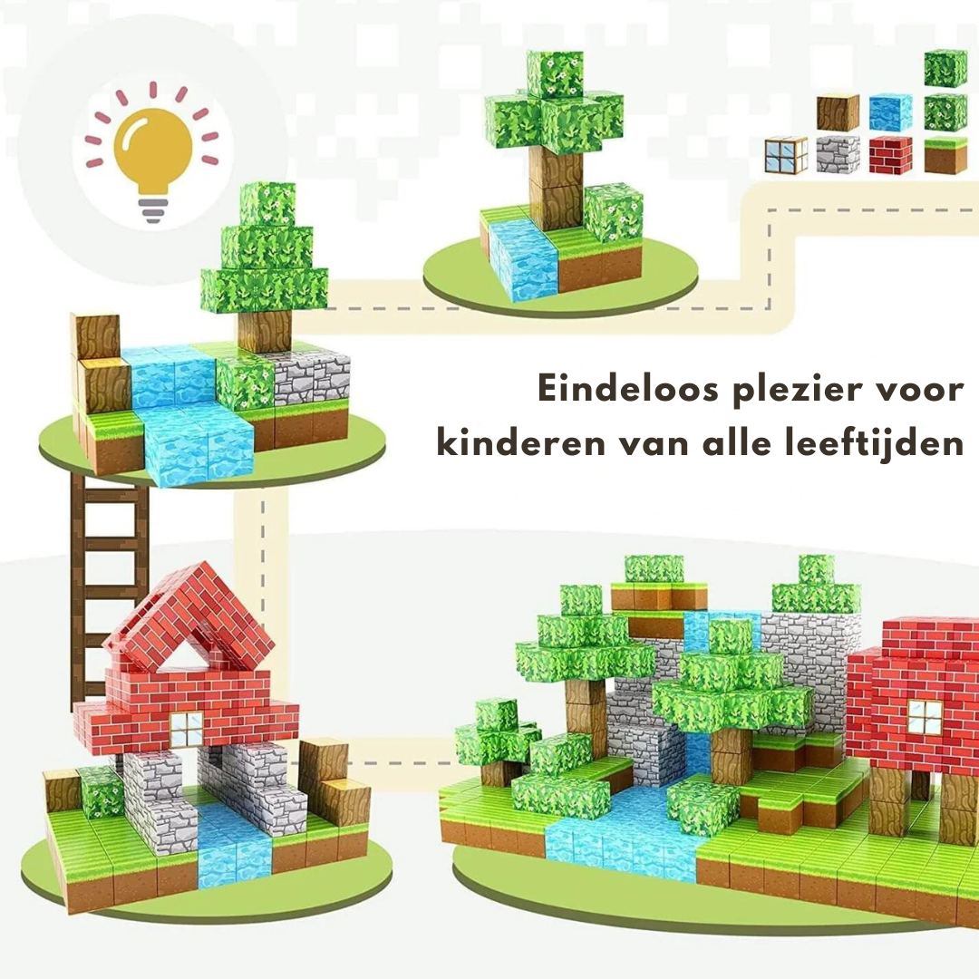 KidsCraft - Magnetische Blokken