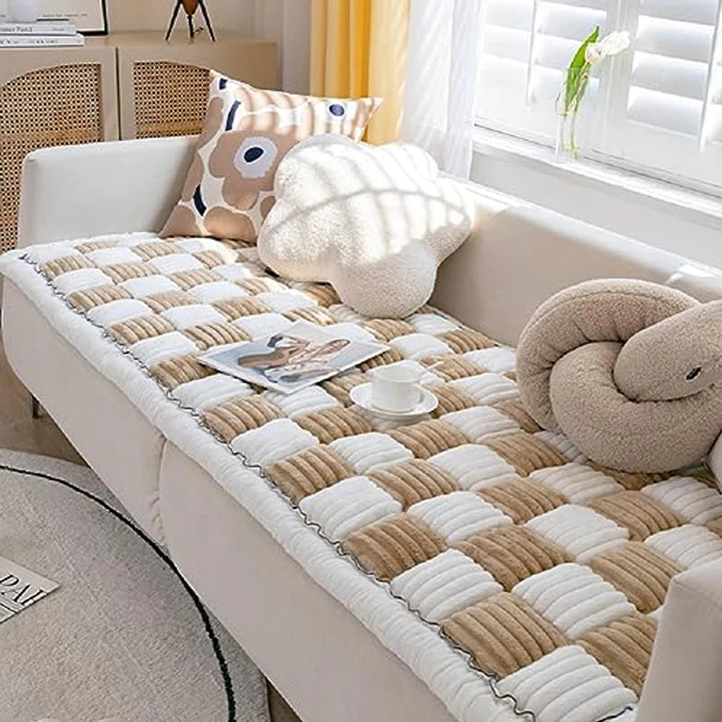 Fun Fuzzy Plaid Huisdier Deken