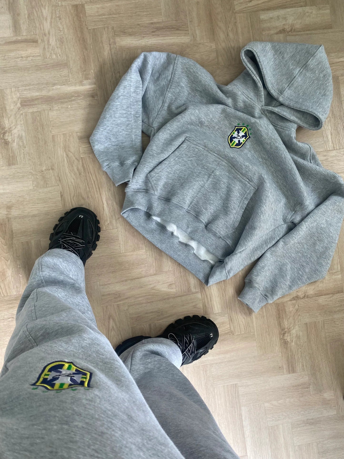 Brazil Unisex Hoodie en Sweat Set