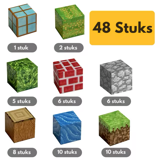 KidsCraft - Magnetische Blokken