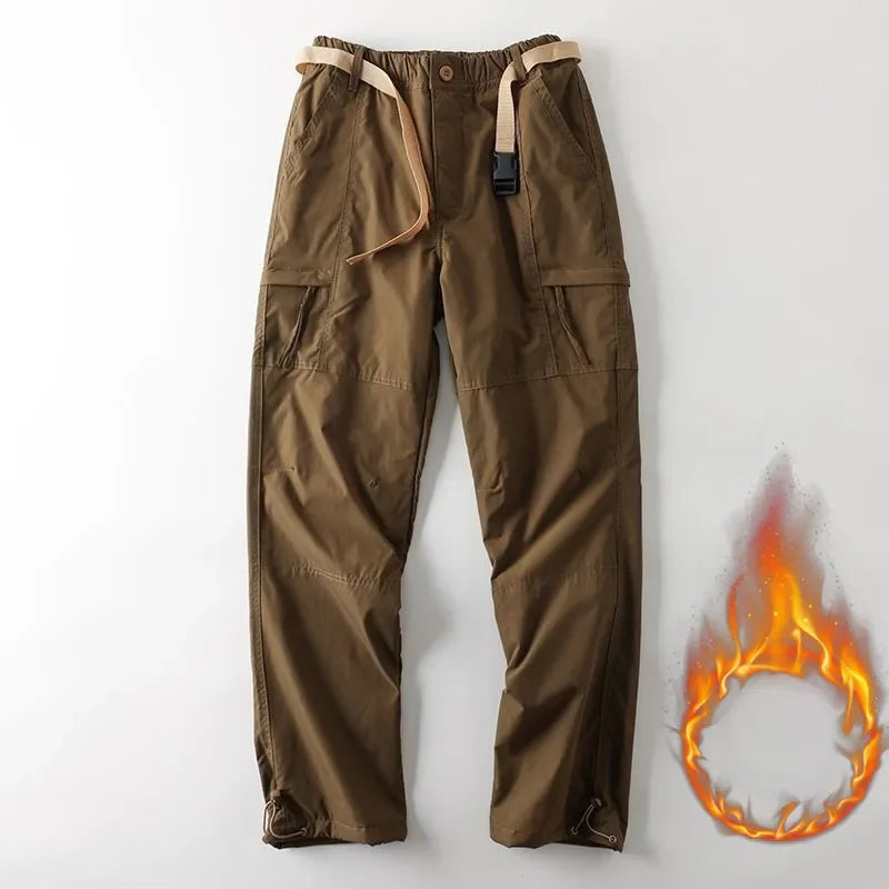 Winter Waterdichte Fleece Cargo Broek
