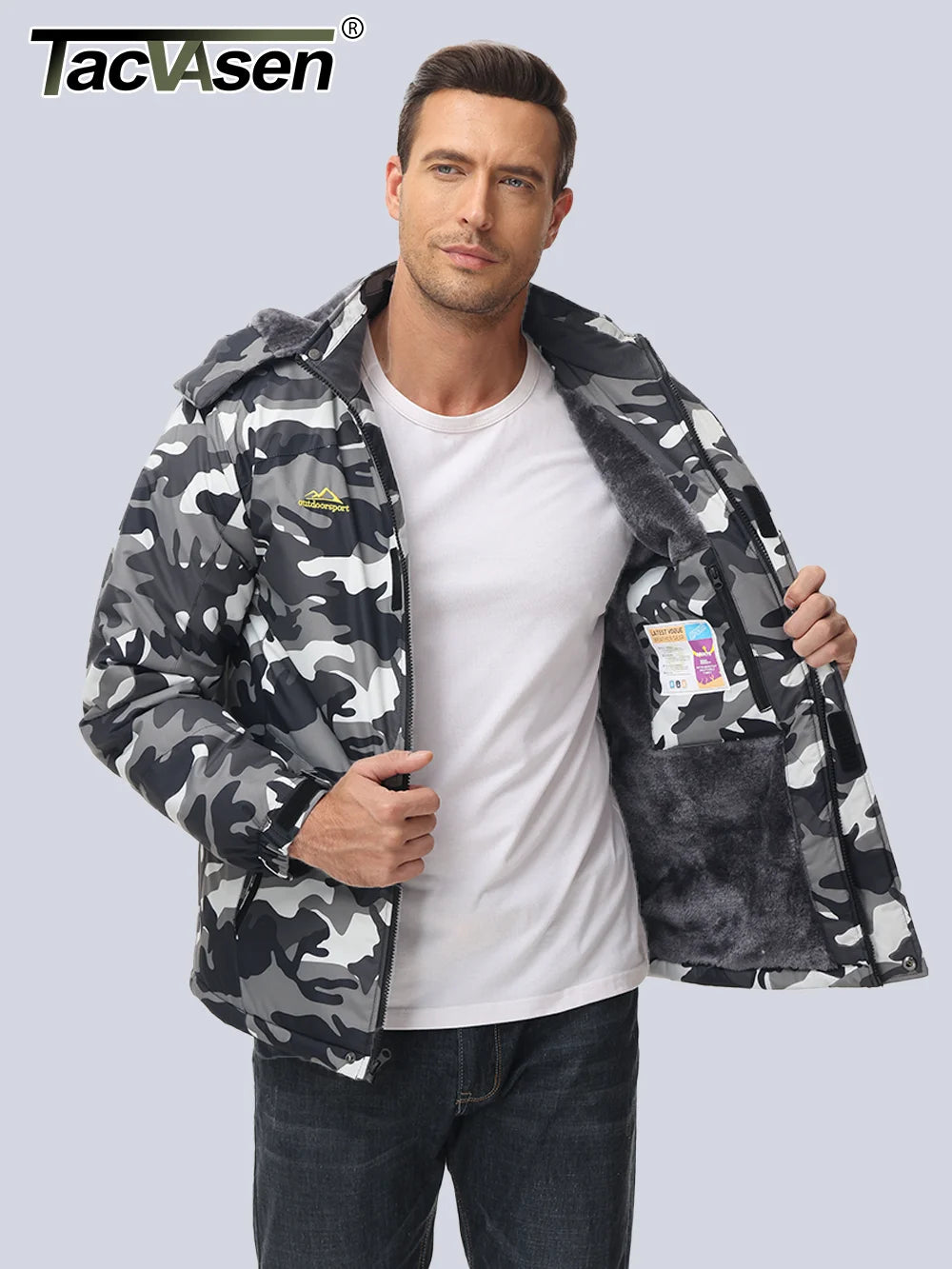 TACVASEN Winter Fleece Jaquet