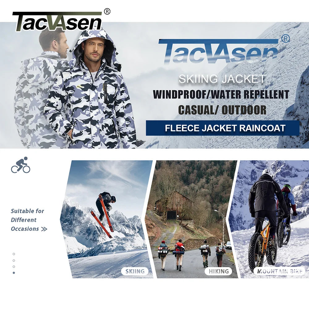 TACVASEN Winter Fleece Jaquet