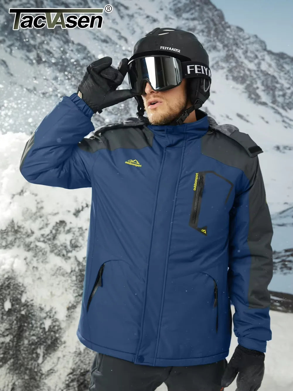 TACVASEN Winter Fleece Jaquet