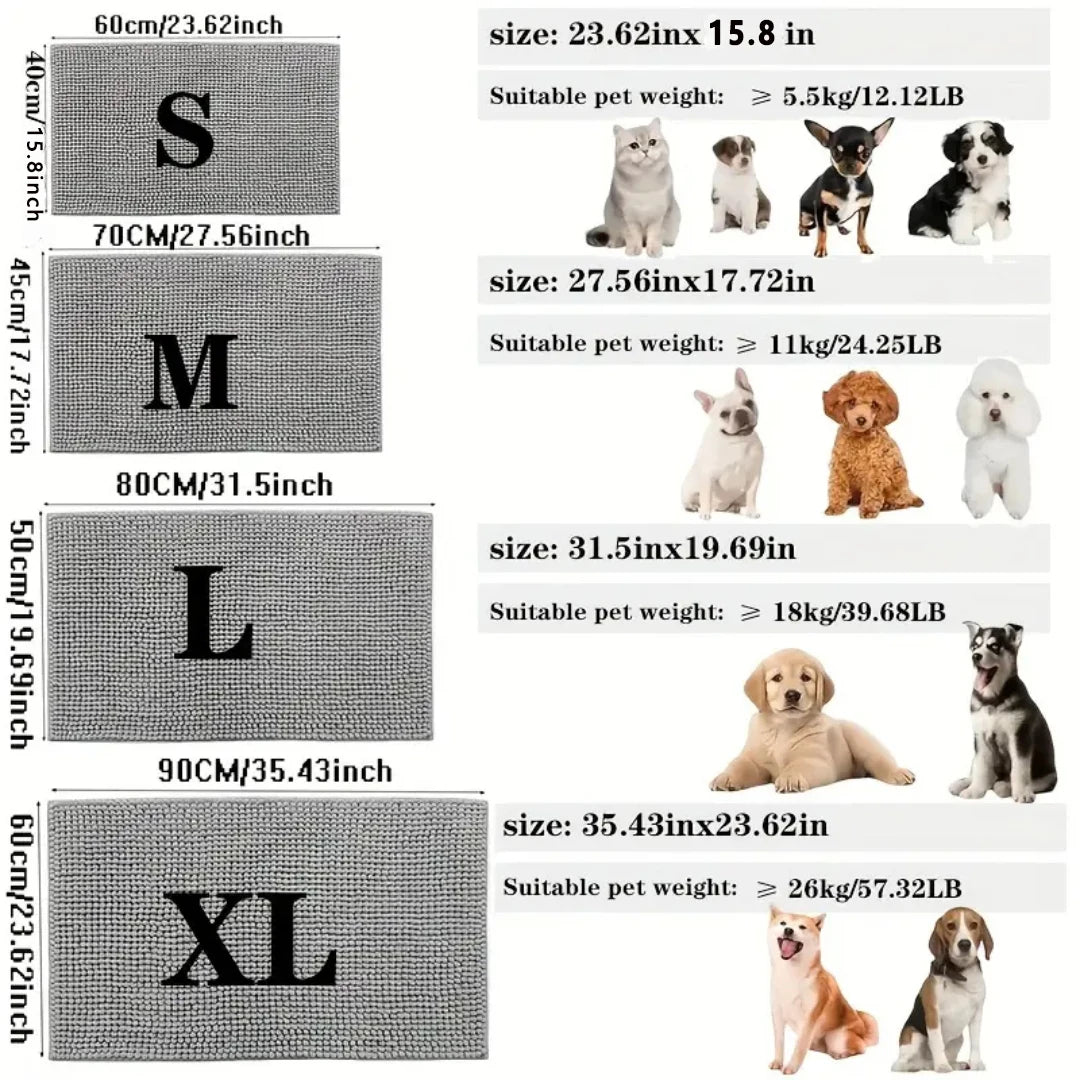 Hondenmat voor Schone Pootjes