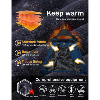 TACVASEN Winter Fleece Jaquet