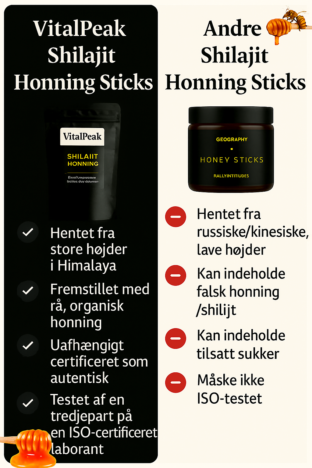 VitalPeak™ - HoneySticks