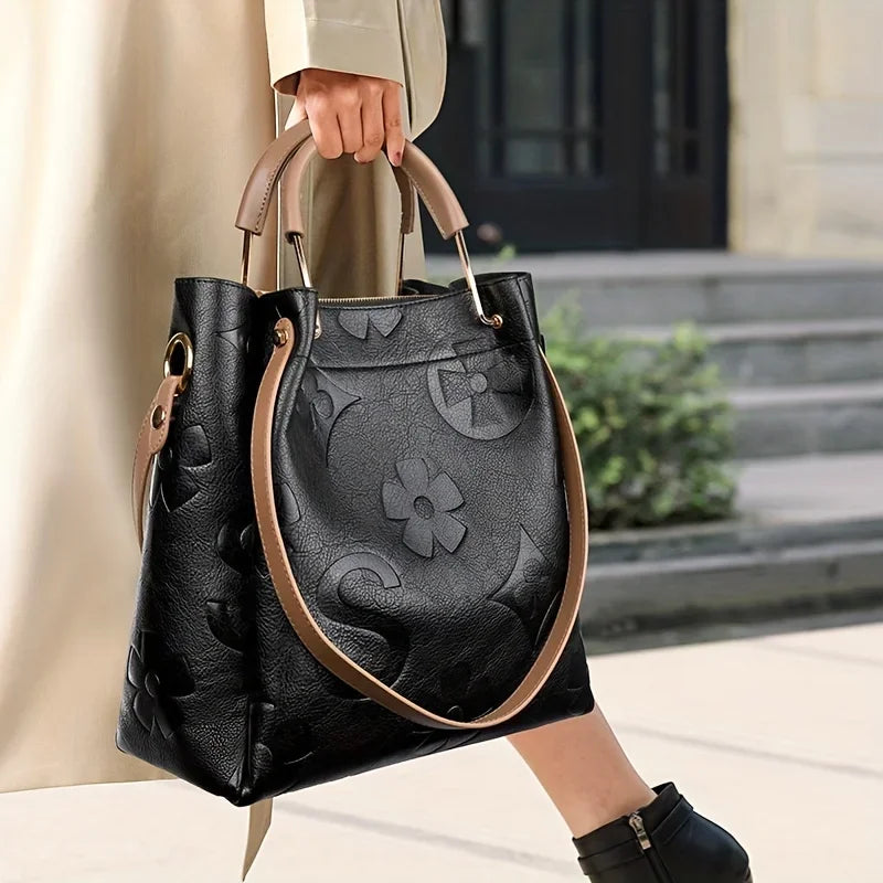 Vera Lune - Luxuriöse  Satchel Tasche