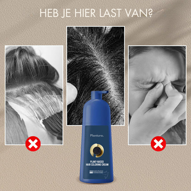 Plantura's Natuurlijke Haarkleuring Shampoo