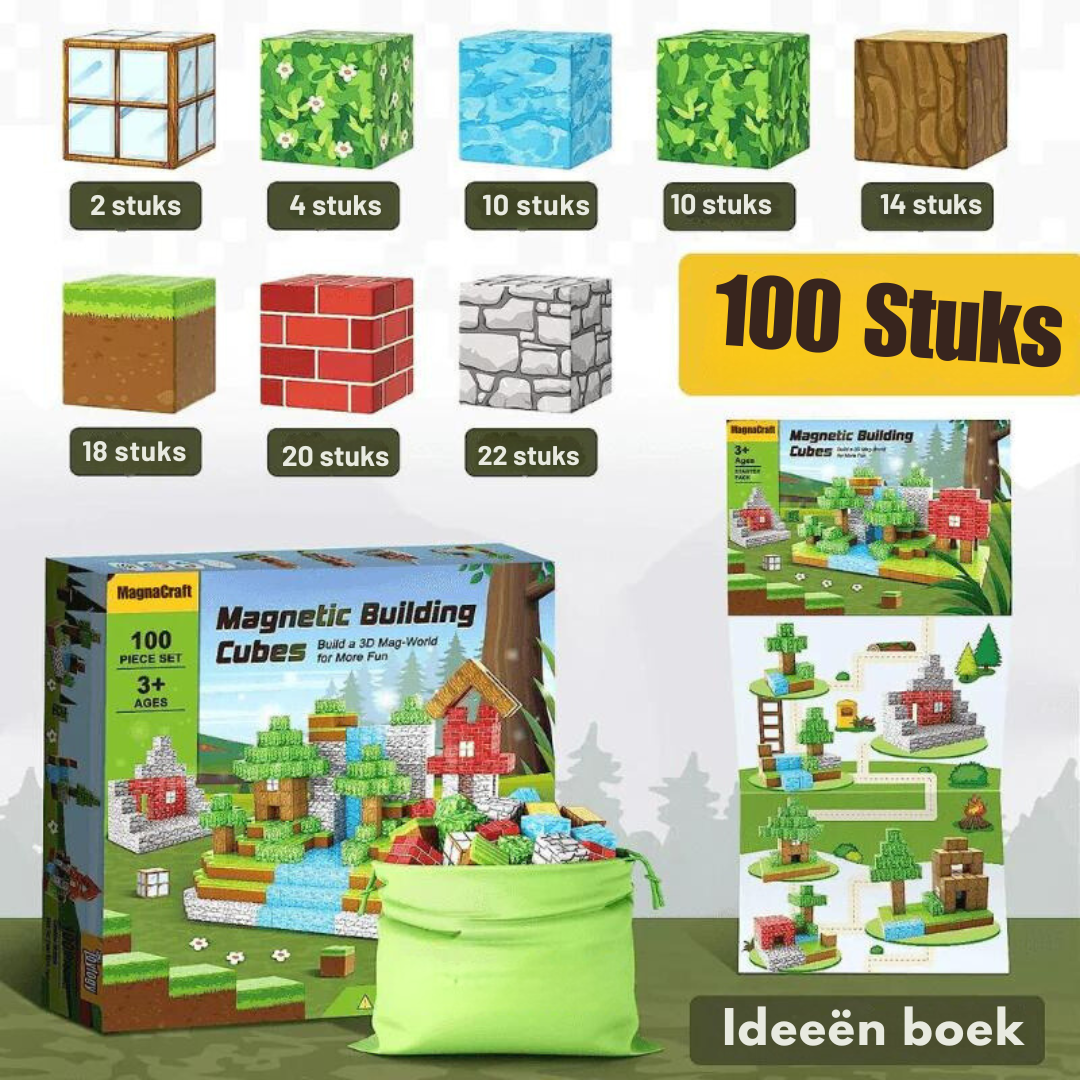 KidsCraft - Magnetische Blokken