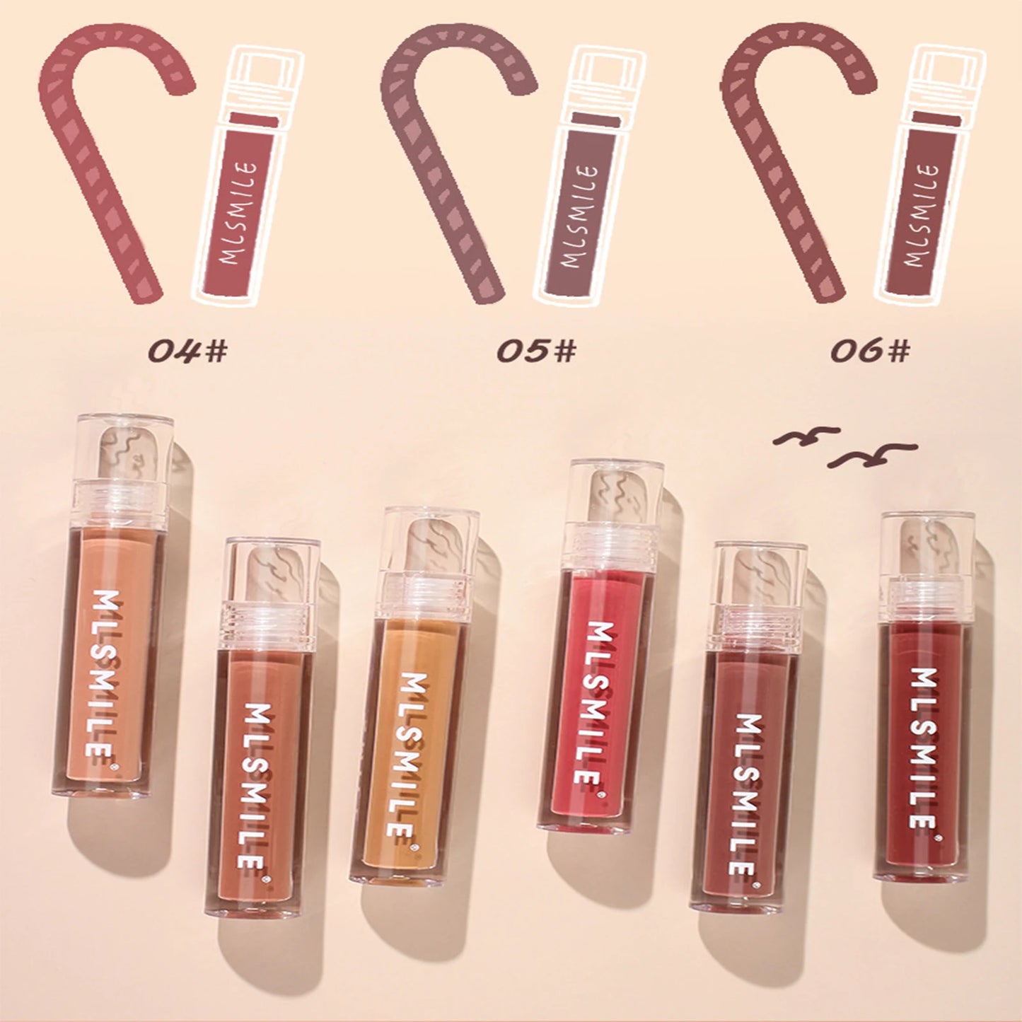 MLSMILE Hydrating  Lipstick Set