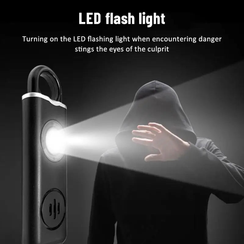 SafeSiren -  Veiligheidsalarm met LED-licht