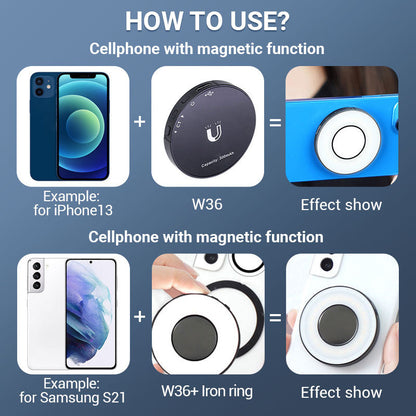 Magnetische Ringlicht Clip