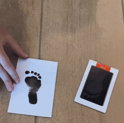 TinyPad: Blijvende Babyafdrukken zonder Vlekken