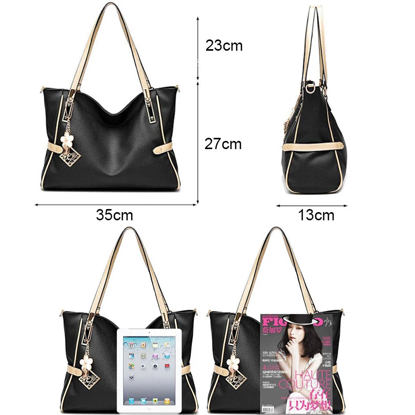 VENICE LEATHER TOTE BAG