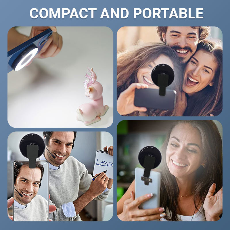 Magnetische Ringlicht Clip