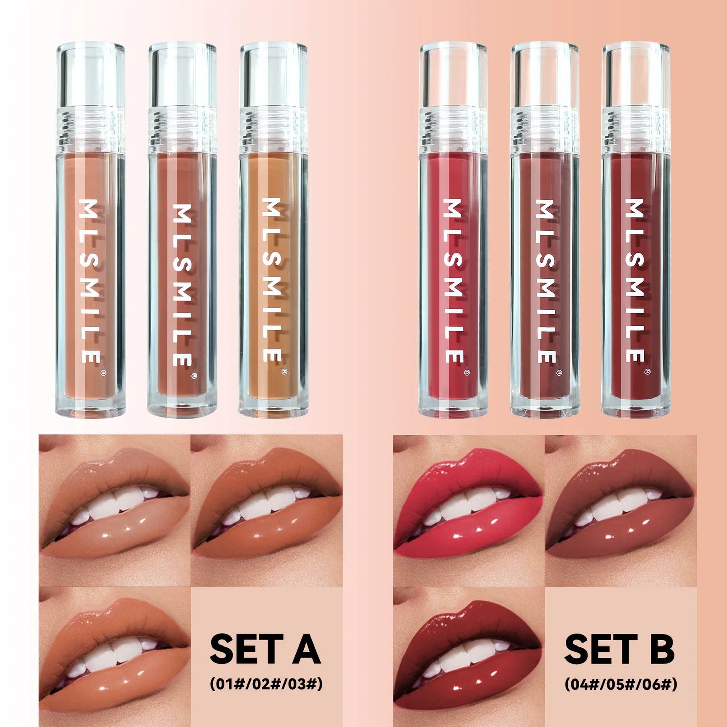 MLSMILE Hydrating  Lipstick Set