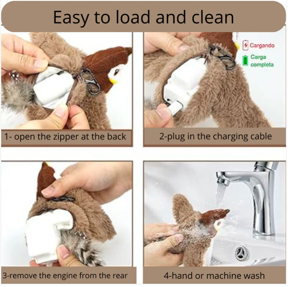 Fliegendes Katzenspielzeug Freude