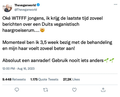 Veganic Haar Groei Boost Olie