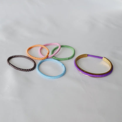 Stijlvolle Haarelastiek Armband - 1+1 Gratis!