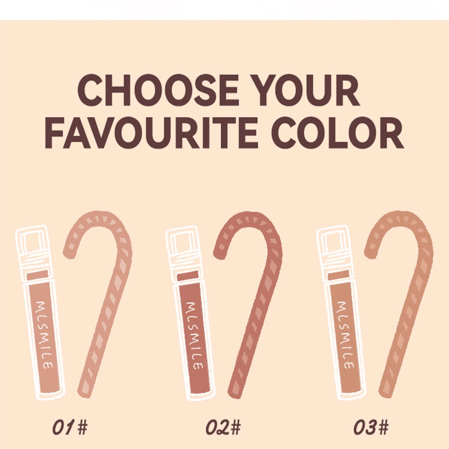 MLSMILE Hydrating  Lipstick Set