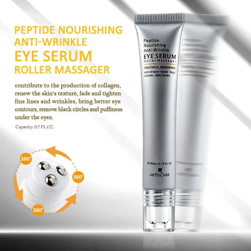 Peptide Eye Serum Roller Massager