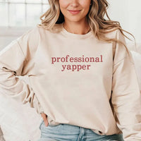 Hippe Yapper Sweater Embroidery