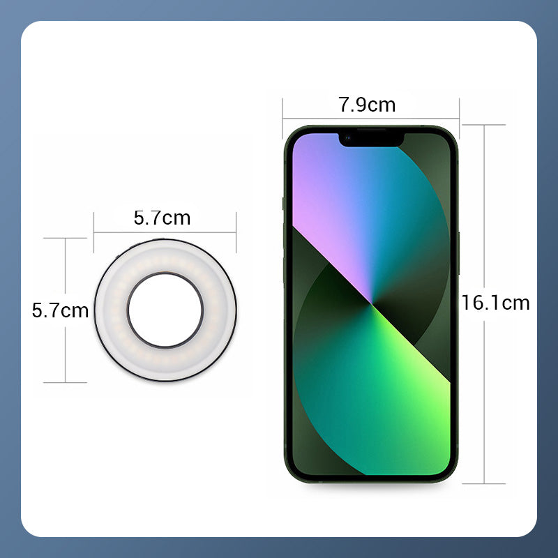 Magnetische Ringlicht Clip