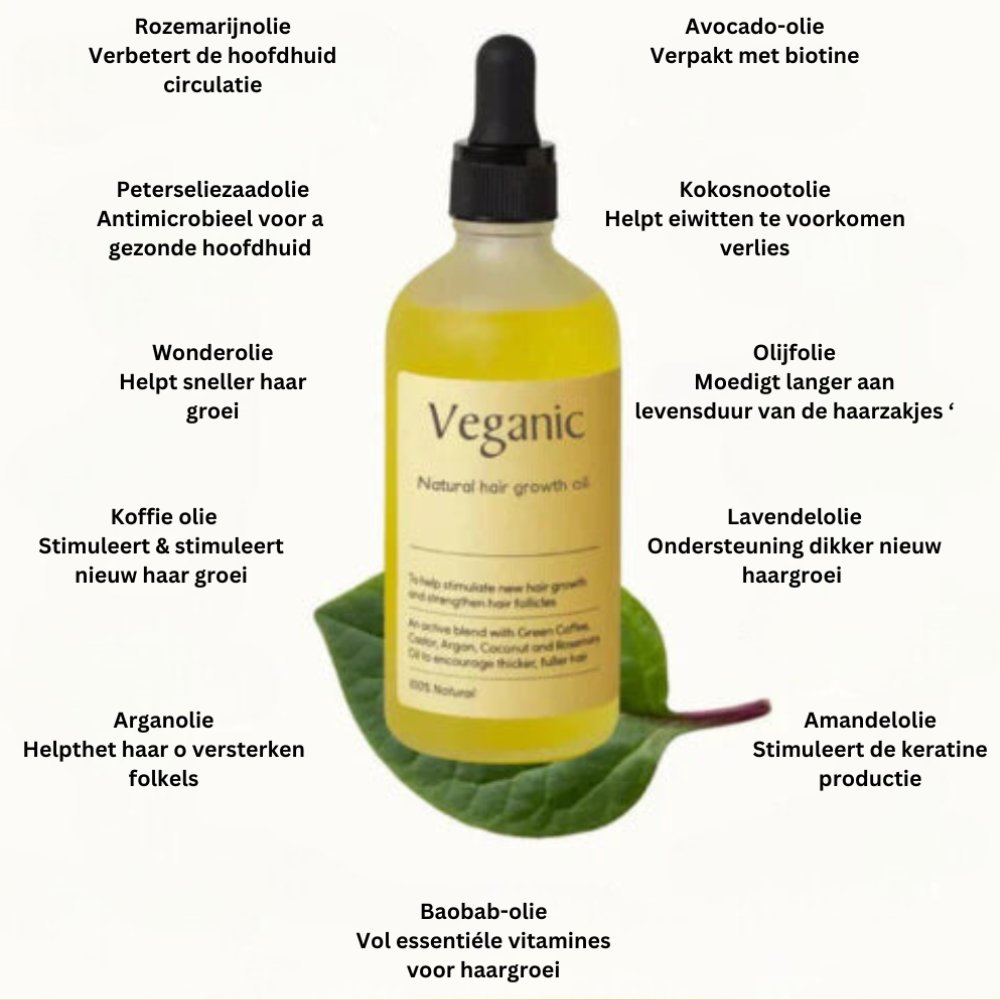 Veganic Haar Groei Boost Olie