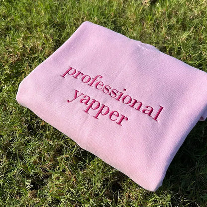 Hippe Yapper Sweater Embroidery